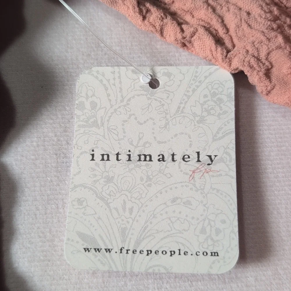 Free People Intimately Have It All Stretchy Long Sleeve Top in Smoke Rose